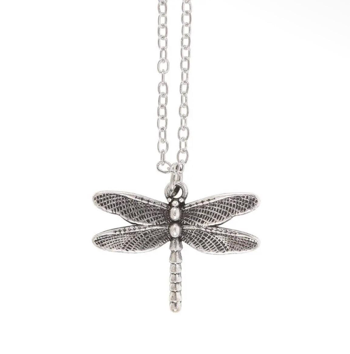 Dragonfly Necklace – Transformation & Nature-Inspired Gift
