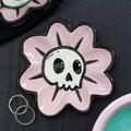 Black and Pink Goth Skull Trinket Dish