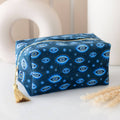 All Seeing Eye Print Boho Make Up Bag