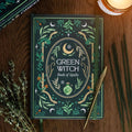 Beautiful Green Witch A5 200 Page Notebook