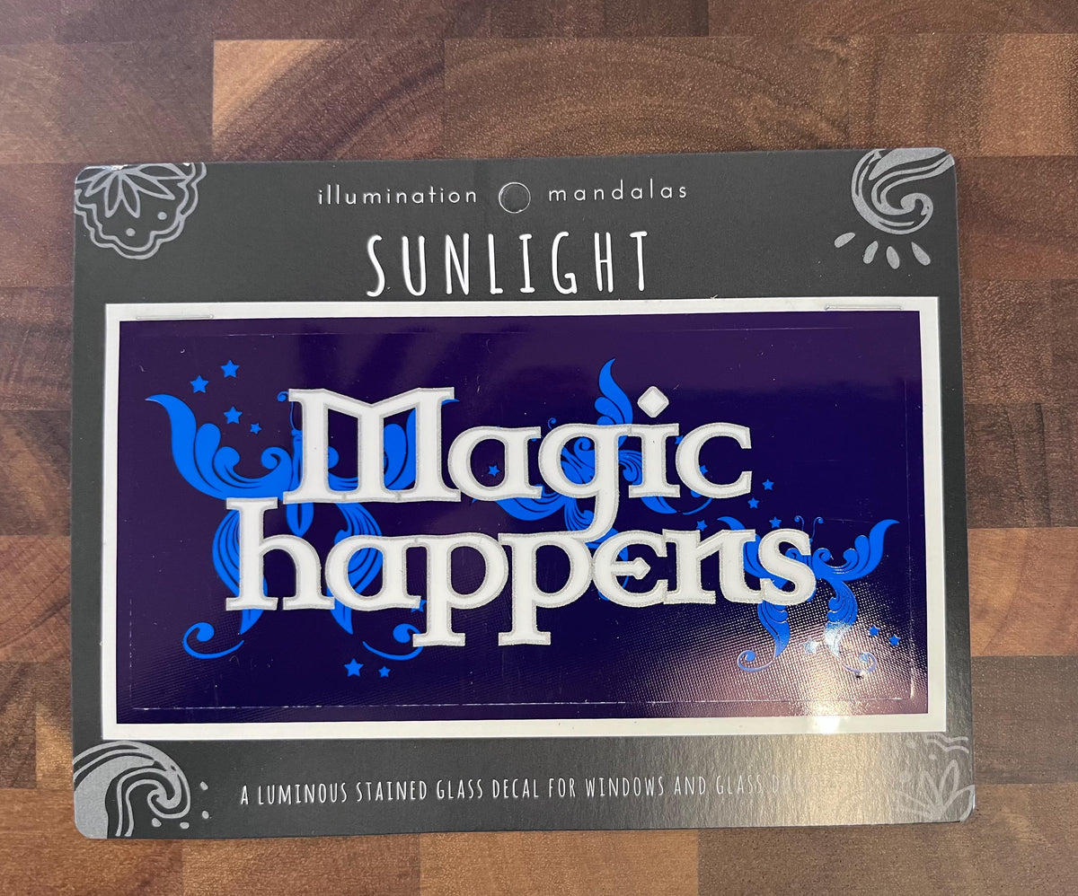 Sunlight Magic Happens Boho Magical Sticker