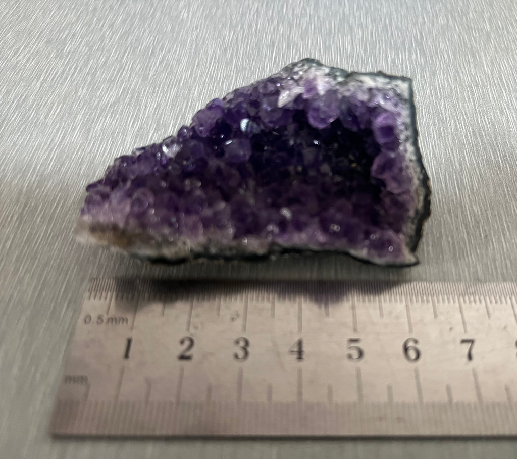 Dark Purple Amethyst Crystal Cluster