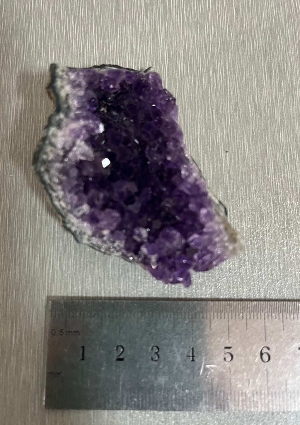 Dark Purple Amethyst Crystal Cluster