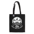 Girls Will Be Girls Black Witchy Polycotton Tote Bag