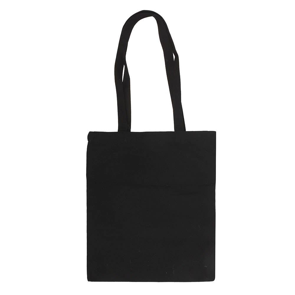 Black Magick Cat Witchy Goth Tote Bag